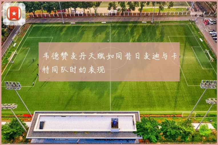 韦德赞麦丹天赋如同昔日麦迪与卡特同队时的表现