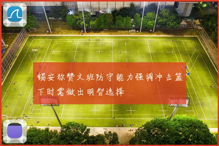锡安称赞文班防守能力强调冲击篮下时需做出明智选择